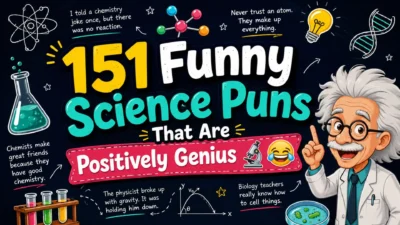 151 Funny Science Puns That Are Positively Genius 🔬😂