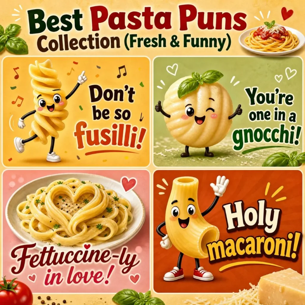 🍝 Best Pasta Puns Collection
