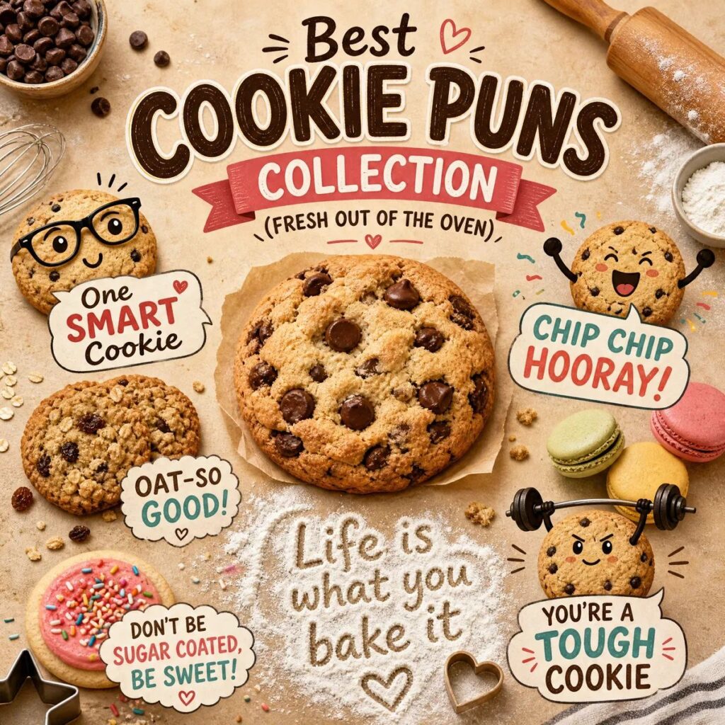 πͺ Best Cookie Puns Collection