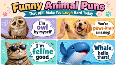 Funny Animal Puns That Will Make You Laugh Hard Today 🐾