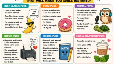 😄 Funny Examples of Puns That Will Make You Smile Instantly