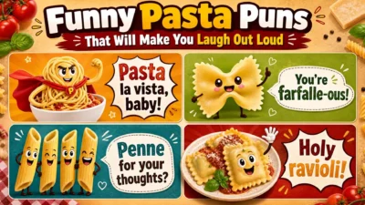 Funny Pasta Puns That Will Make You Laugh Out Loud