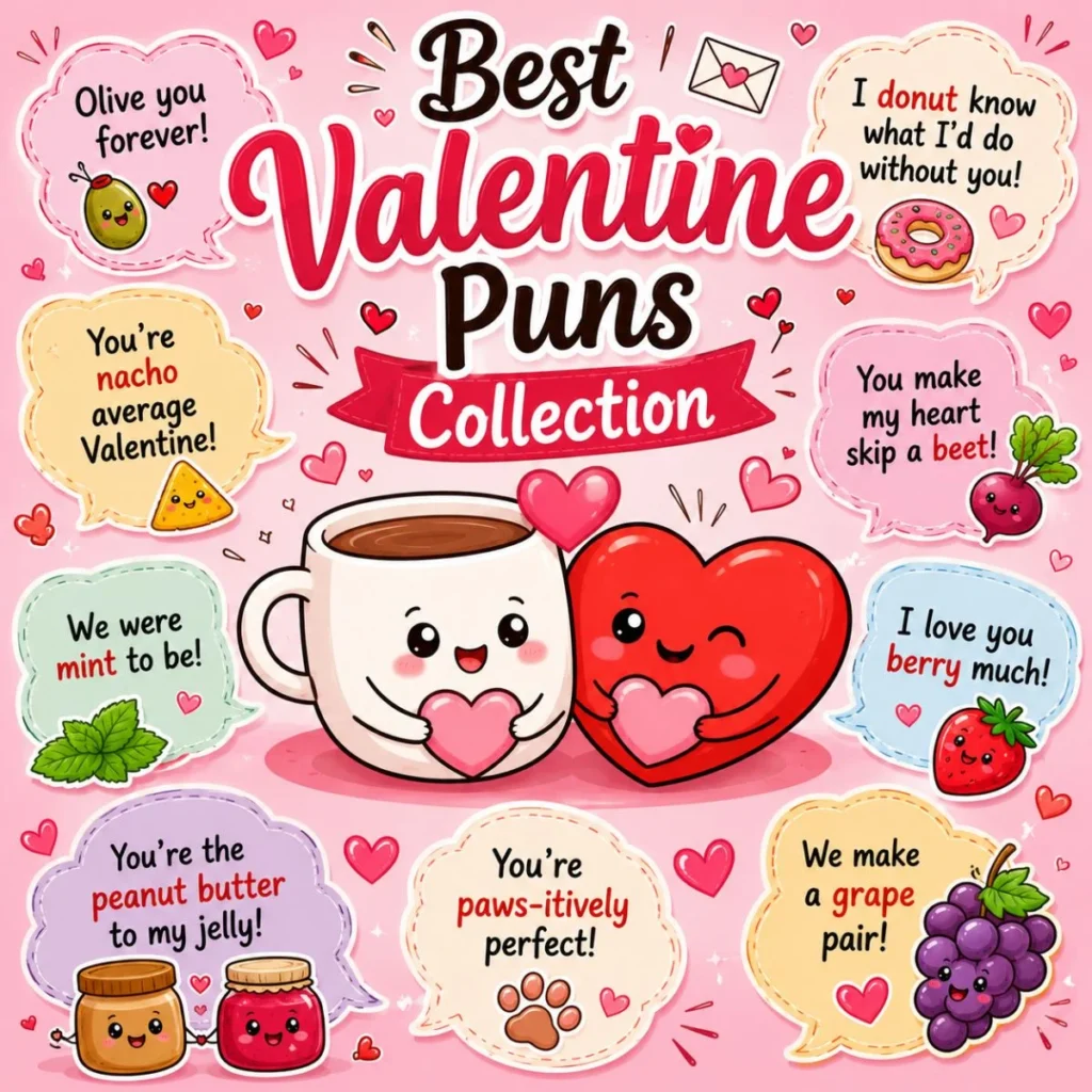 ❤️ Best Valentine Puns Collection