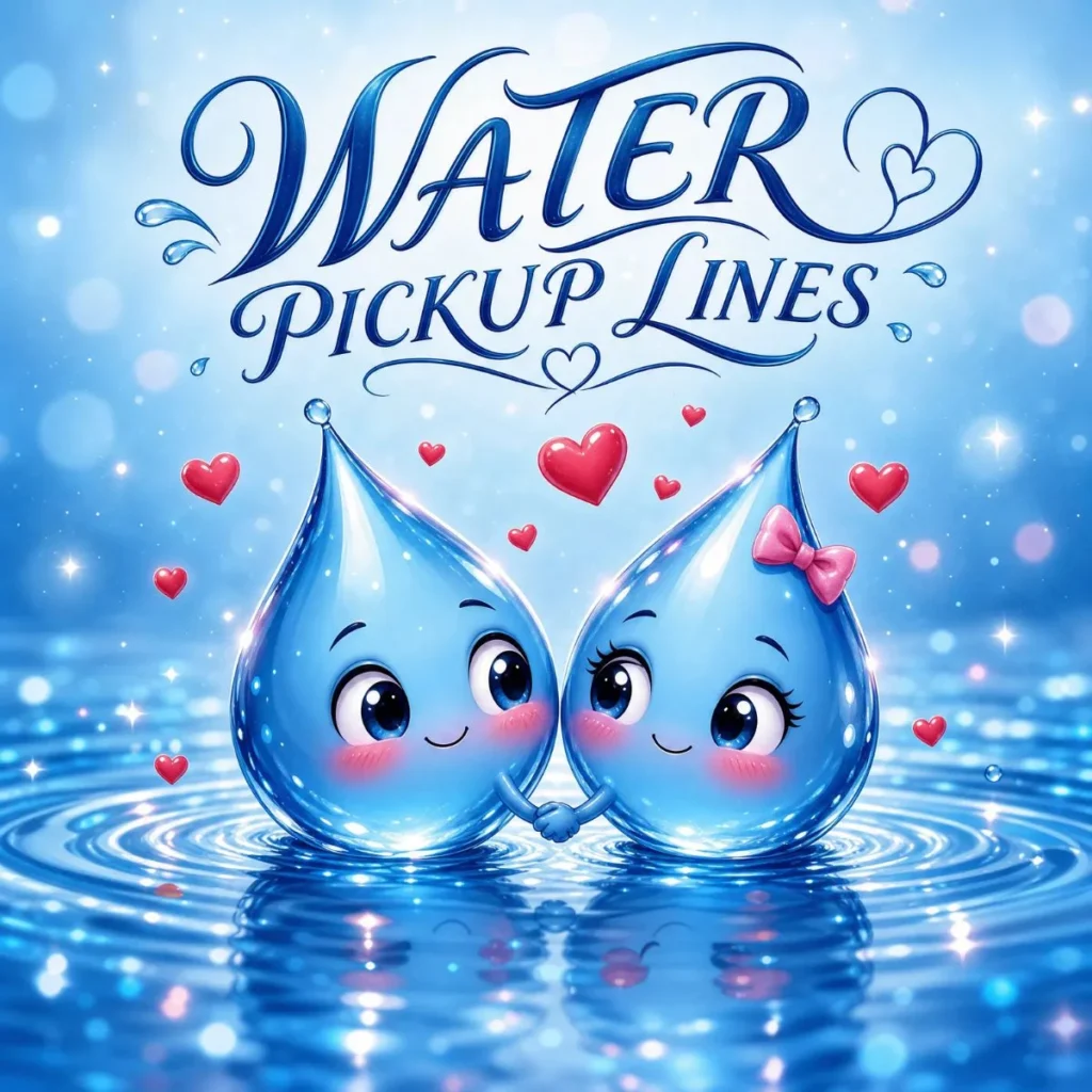 ❤️ Water Pickup Lines