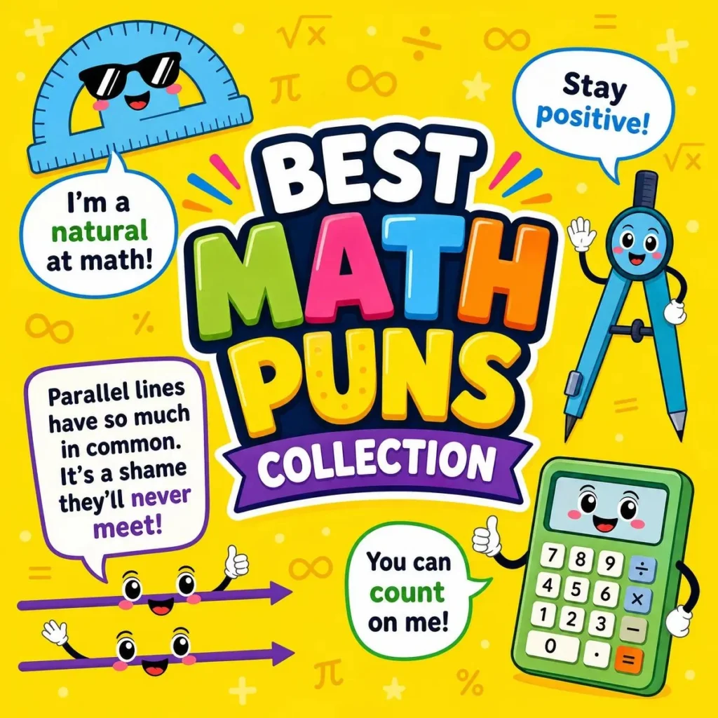 ➕ Best Math Puns Collection