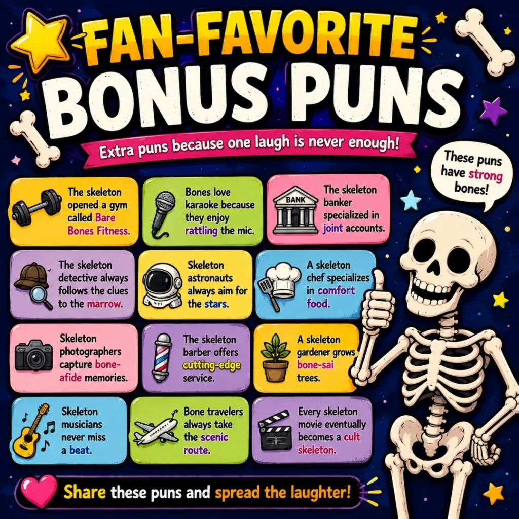 🌟 Fan-Favorite Bonus Puns