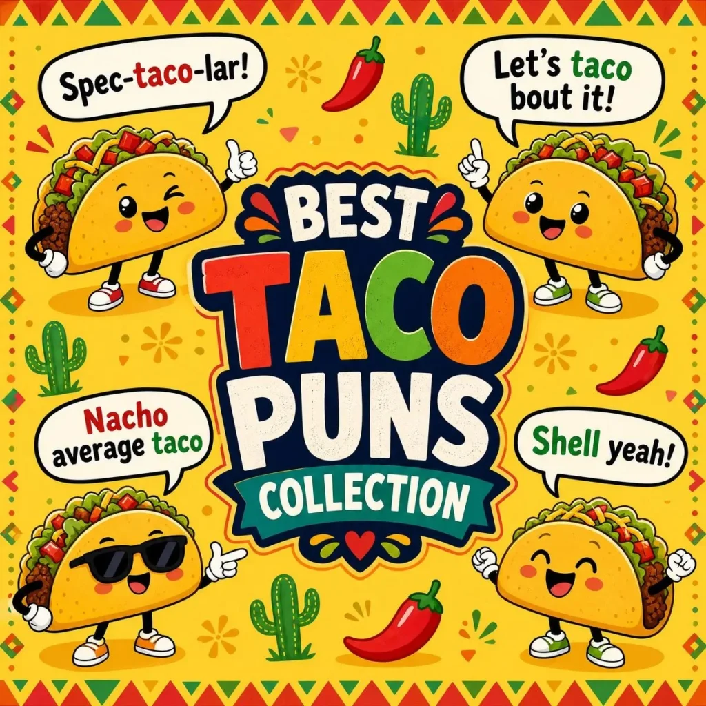🌮 Best Taco Puns Collection 