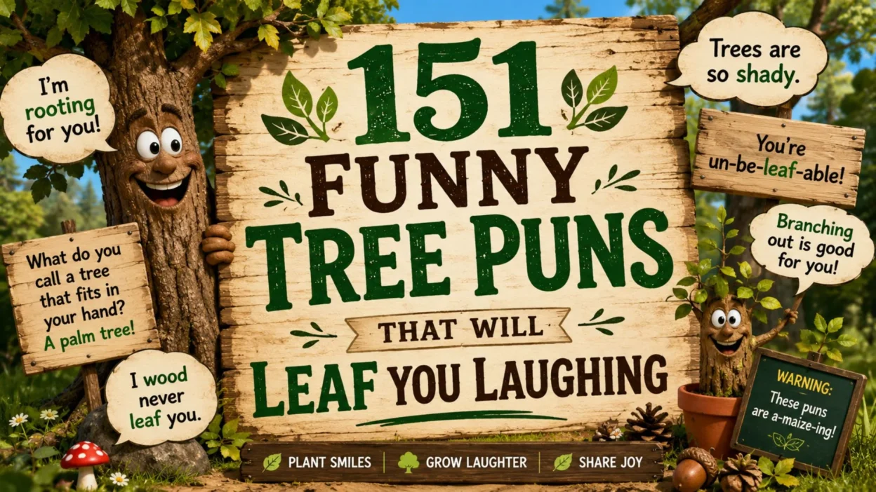 🌳 151 Funny Tree Puns That Will Leaf You Laughing