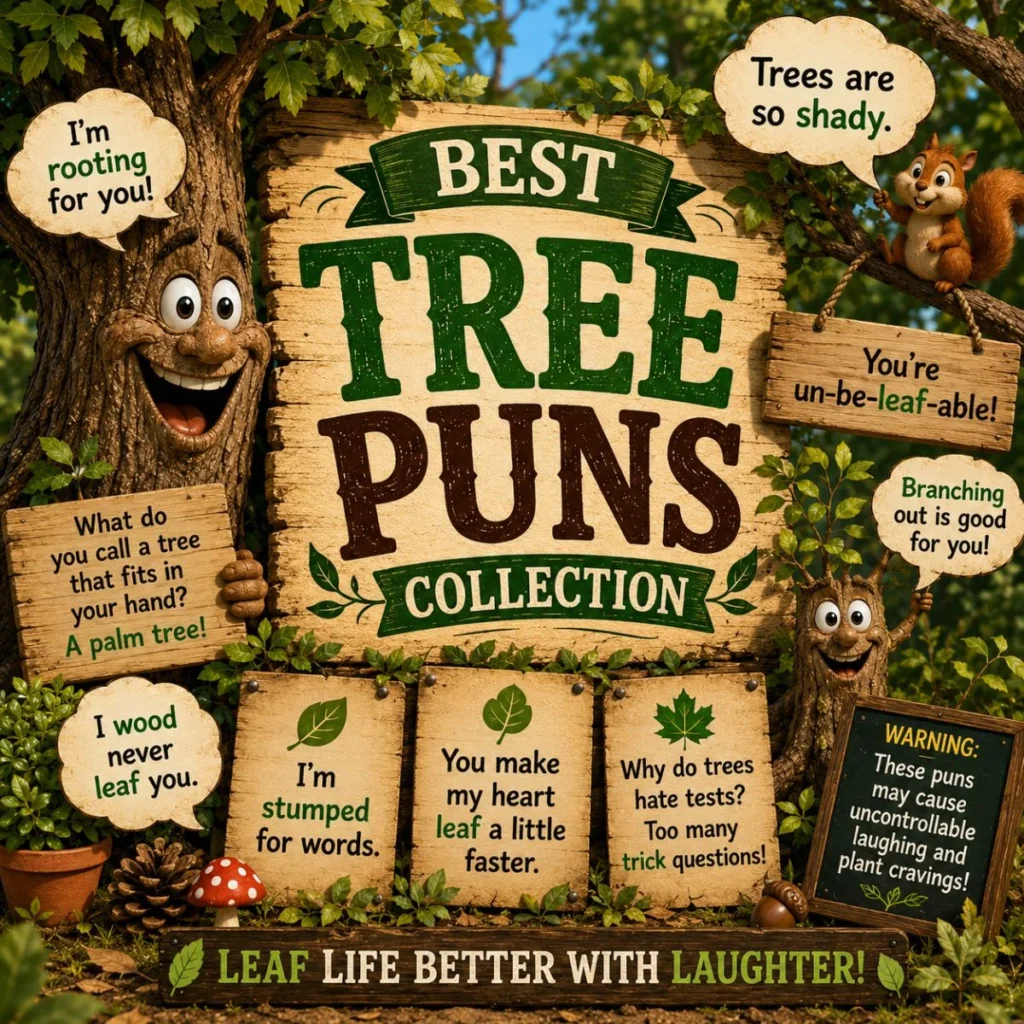 🌳 Best Tree Puns Collection