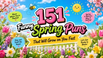 🌸 151 Funny Spring Puns That Will Grow on You Fast