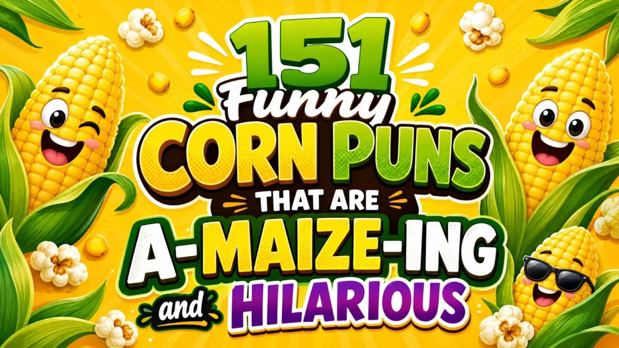 🌽 151 Funny Corn Puns That Are A-Maize-Ing and Hilarious