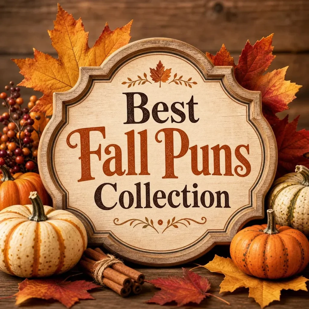 🍂 Best Fall Puns Collection
