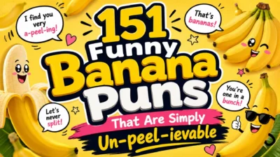 🍌 151 Funny Banana Puns That Are Simply Un-peel-ievable