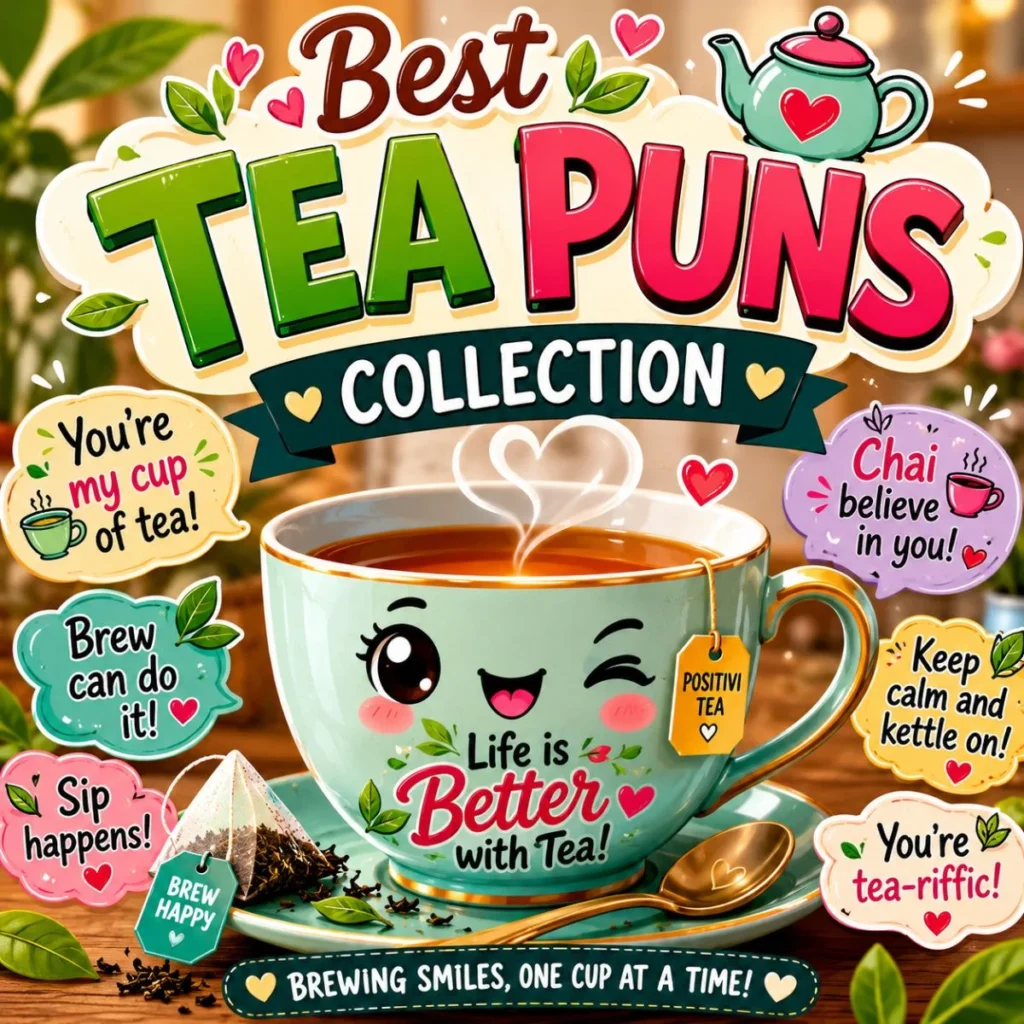 🍵 Best Tea Puns Collection