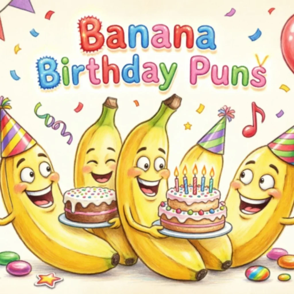 🎂 Banana Birthday Puns
