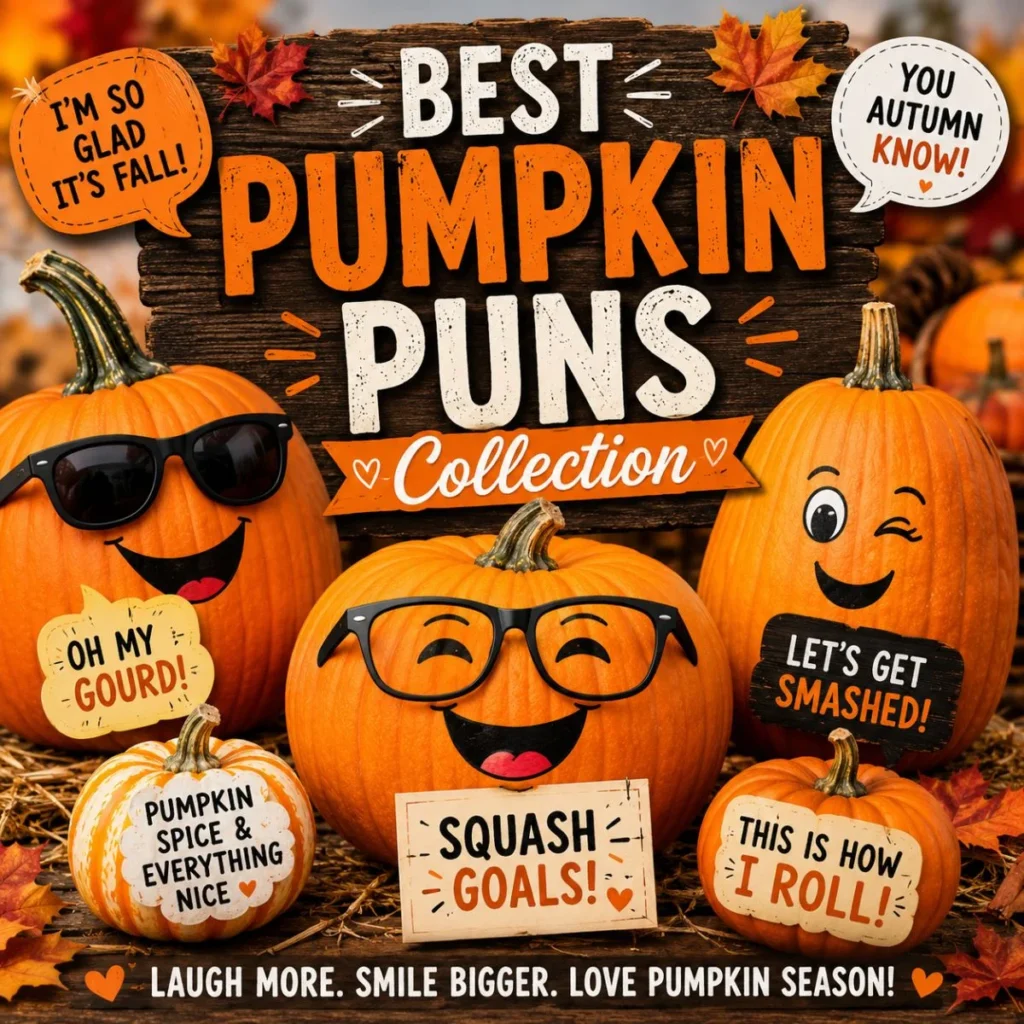 🎃 Best Pumpkin Puns Collection