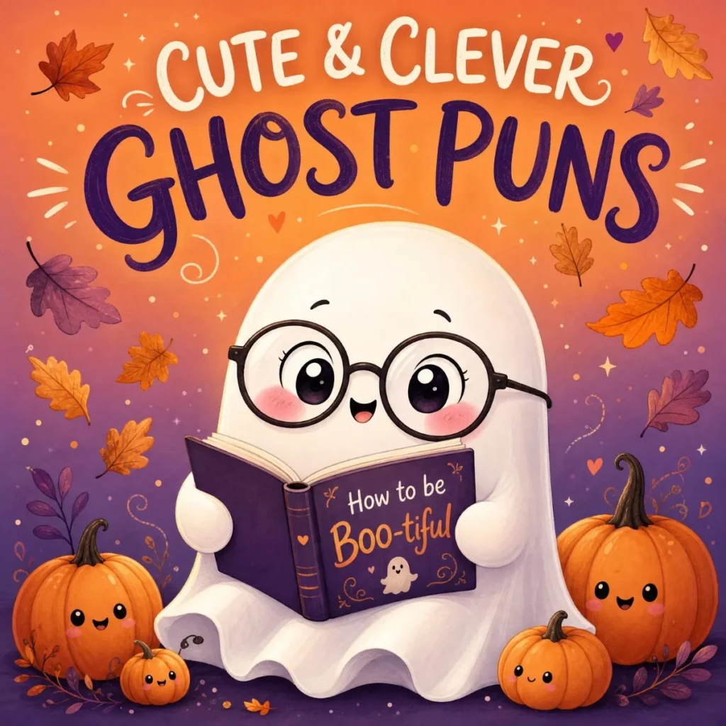 🎃 Cute and Clever Ghost Puns