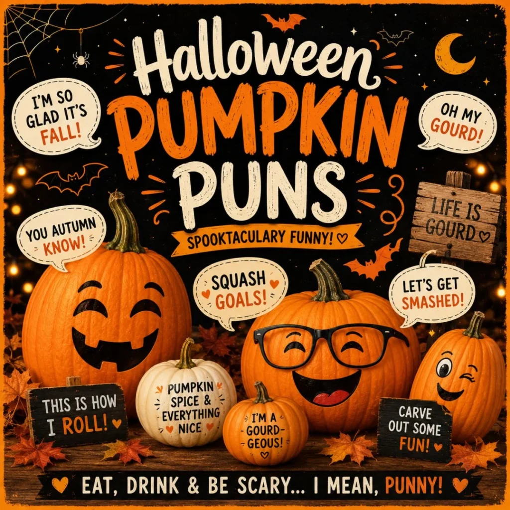 🎃 Halloween Pumpkin Puns
