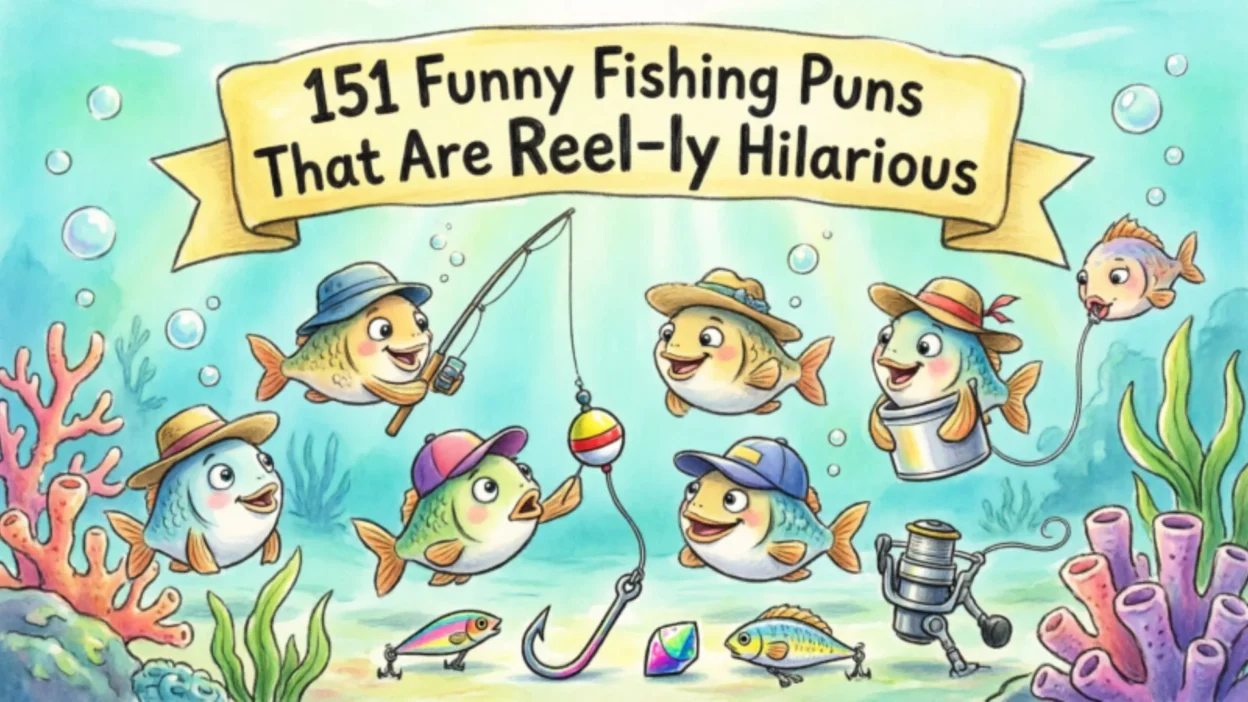 🎣 151 Funny Fishing Puns That Are Reel-y Hilarious