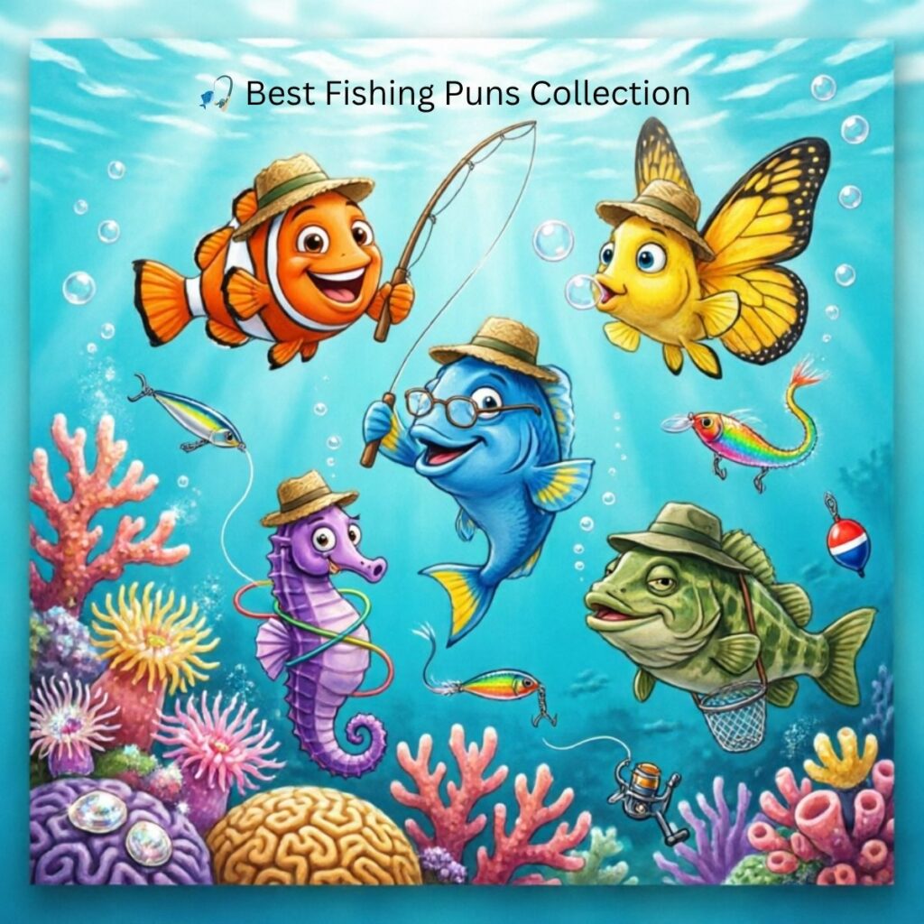 🎣 Best Fishing Puns Collection