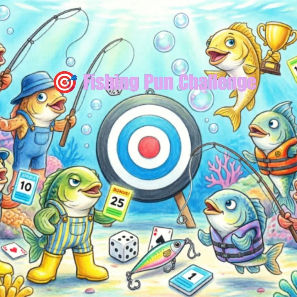 🎯 Fishing Pun Challenge