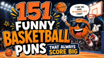 🏀 151 Funny Basketball Puns That Always Score Big