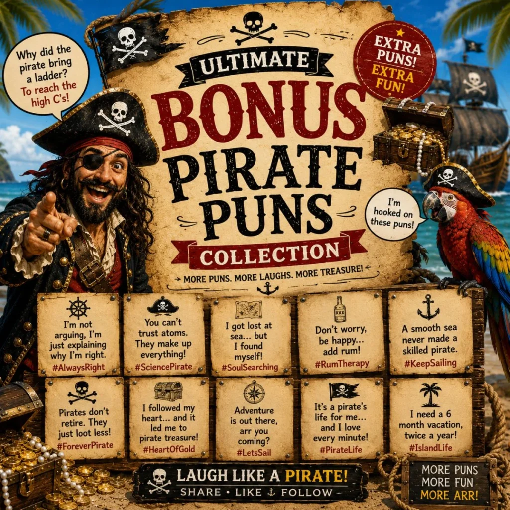 🏆 Ultimate Bonus Pirate Puns Collection