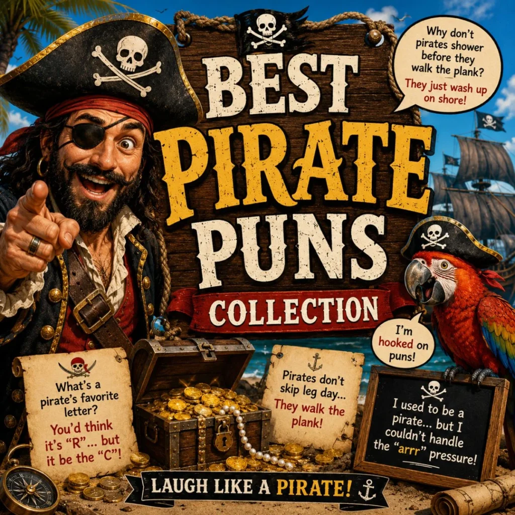 🏴‍☠️ Best Pirate Puns Collection
