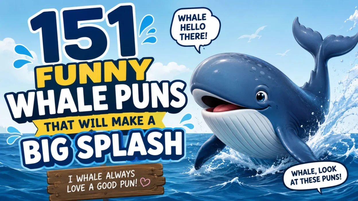 151 Funny Whale Puns That Will Make a Big Splash