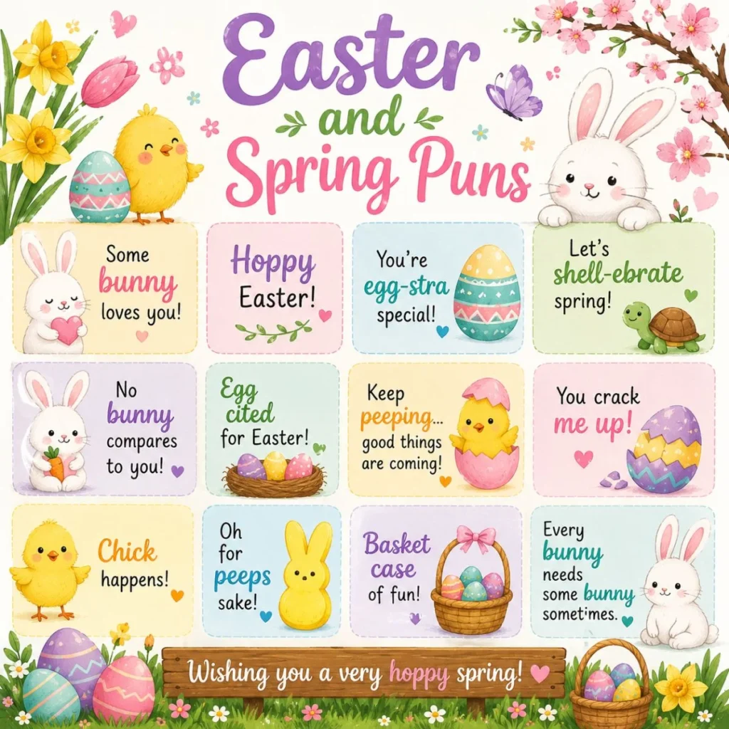 🐣 Easter and Spring Puns