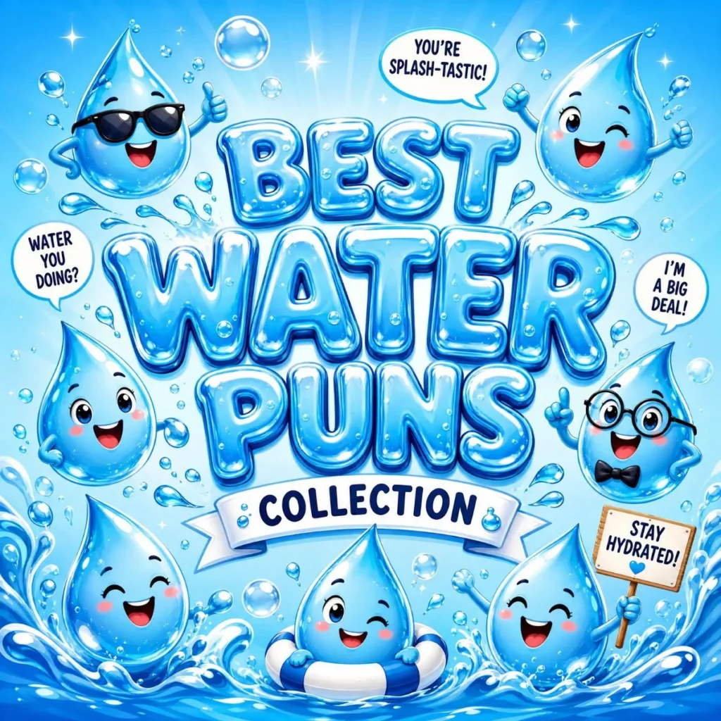 💦 Best Water Puns Collection
