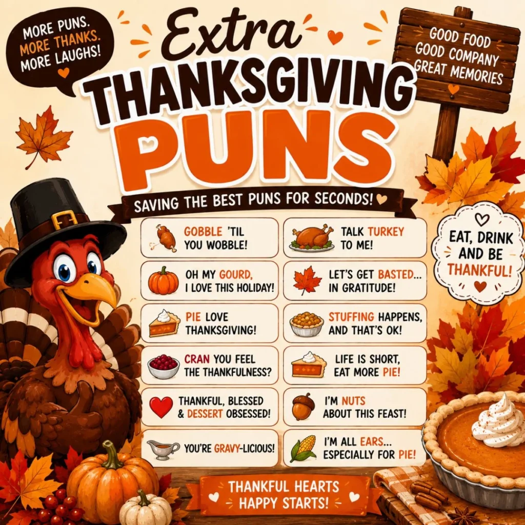 💬 Extra Thanksgiving Puns