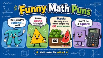 😂 151 Funny Math Puns That Add Up to Big Laughs