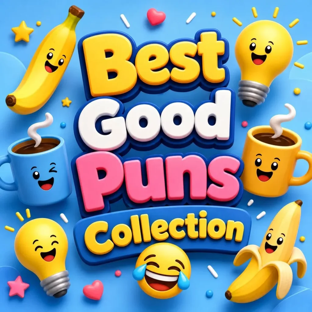 😂 Best Good Puns Collection
