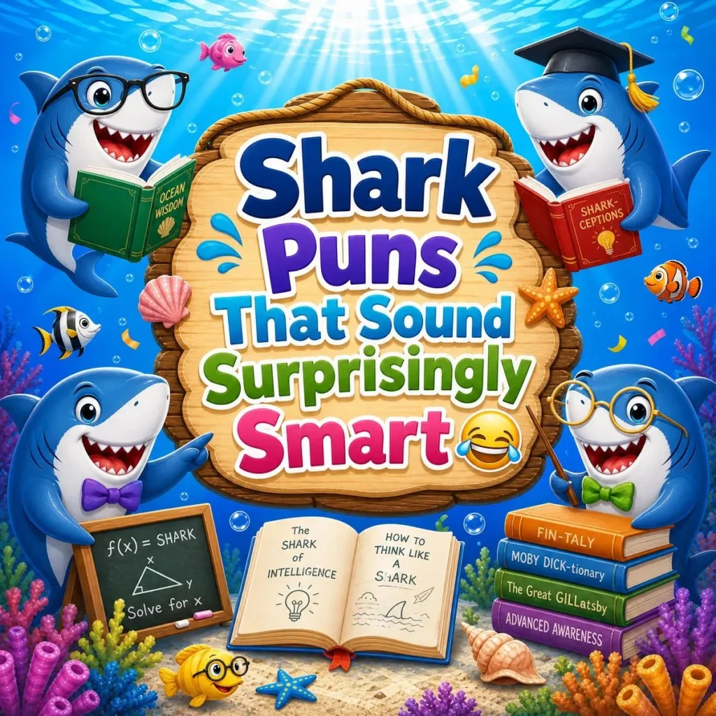 😂 Shark Puns That Sound Surprisingly Smart
