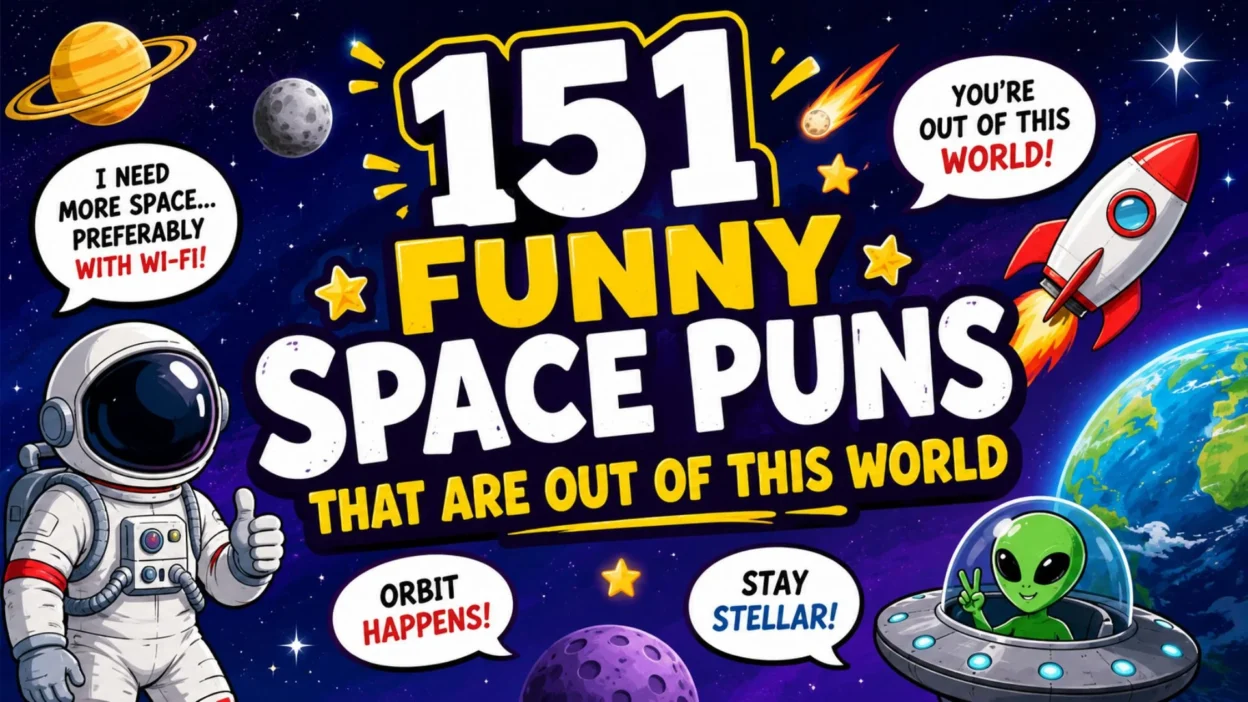 🚀 151 Funny Space Puns That Are Out of This World