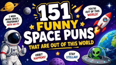 🚀 151 Funny Space Puns That Are Out of This World