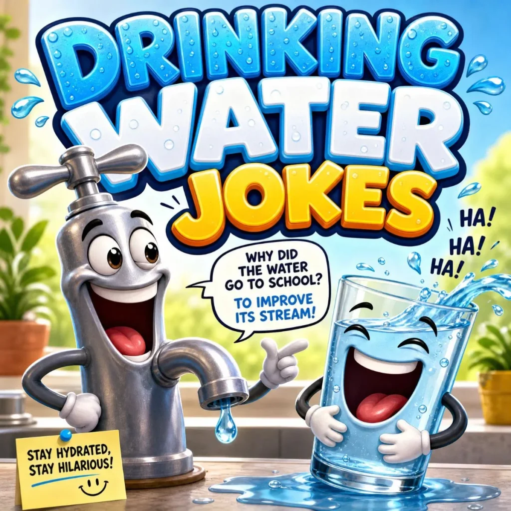 🚰 Drinking Water Jokes