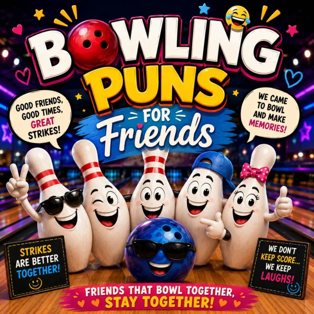 🤣 Bowling Puns for Friends