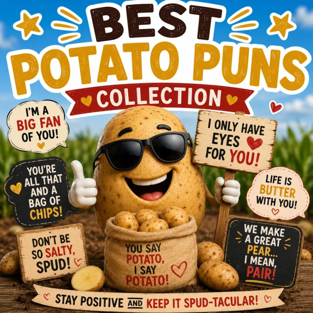 🥔 Best Potato Puns Collection