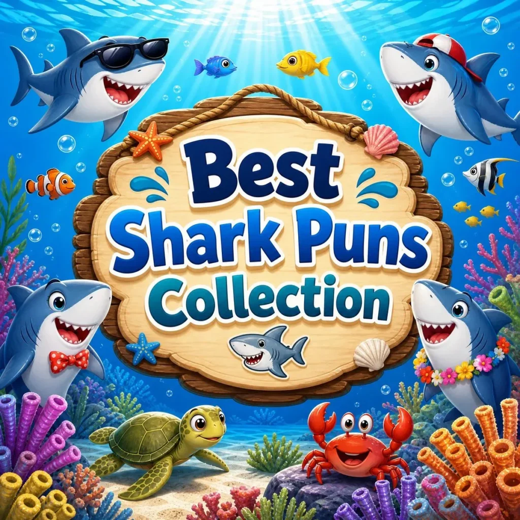 🦈 Best Shark Puns Collection