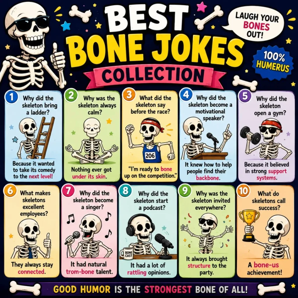 🦴 Best Bone Jokes Collection