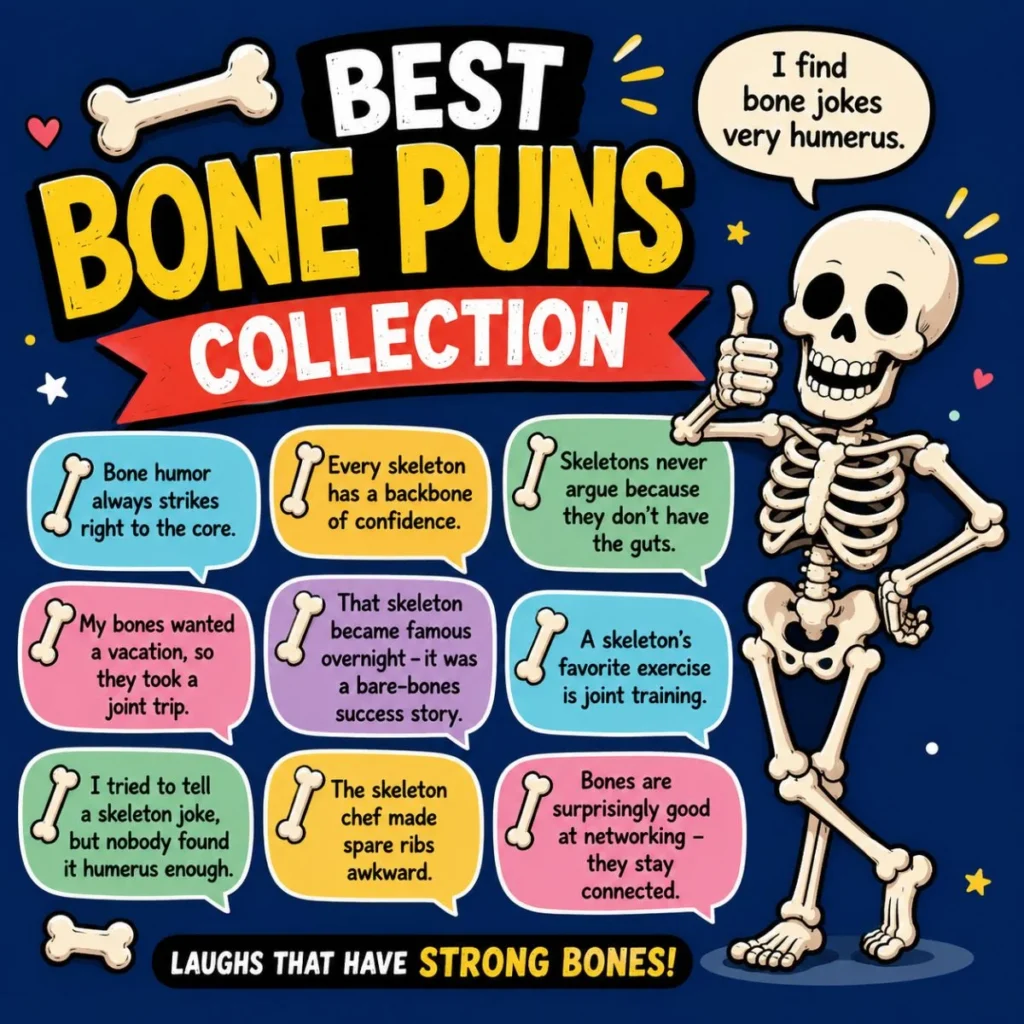 🦴 Best Bone Puns Collection