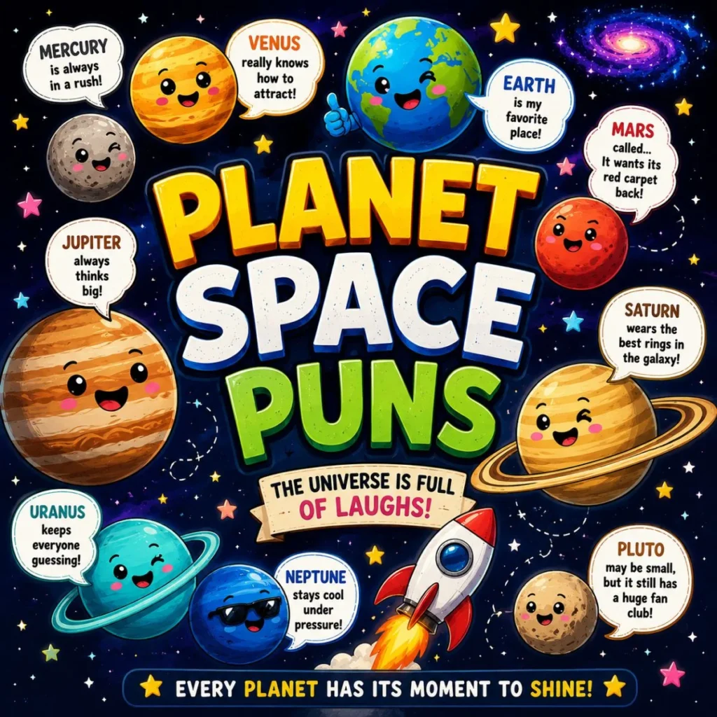 🪐 Planet Space Puns