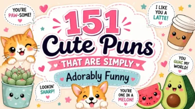 151 Cute Puns That Are Simply Adorably Funny