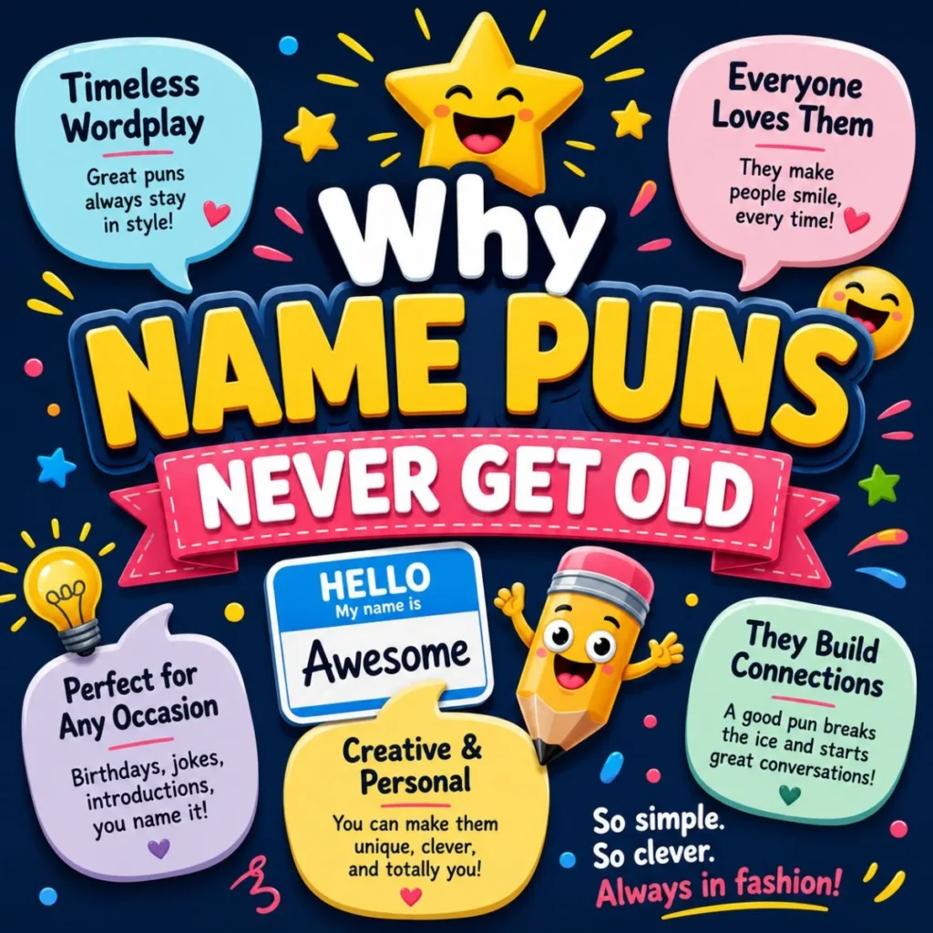 🌟 Why Name Puns Never Get Old