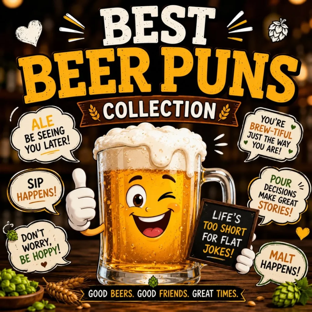 🍻 Best Beer Puns Collection