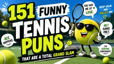 🎾 151 Funny Tennis Puns That Are a Total Grand Slam