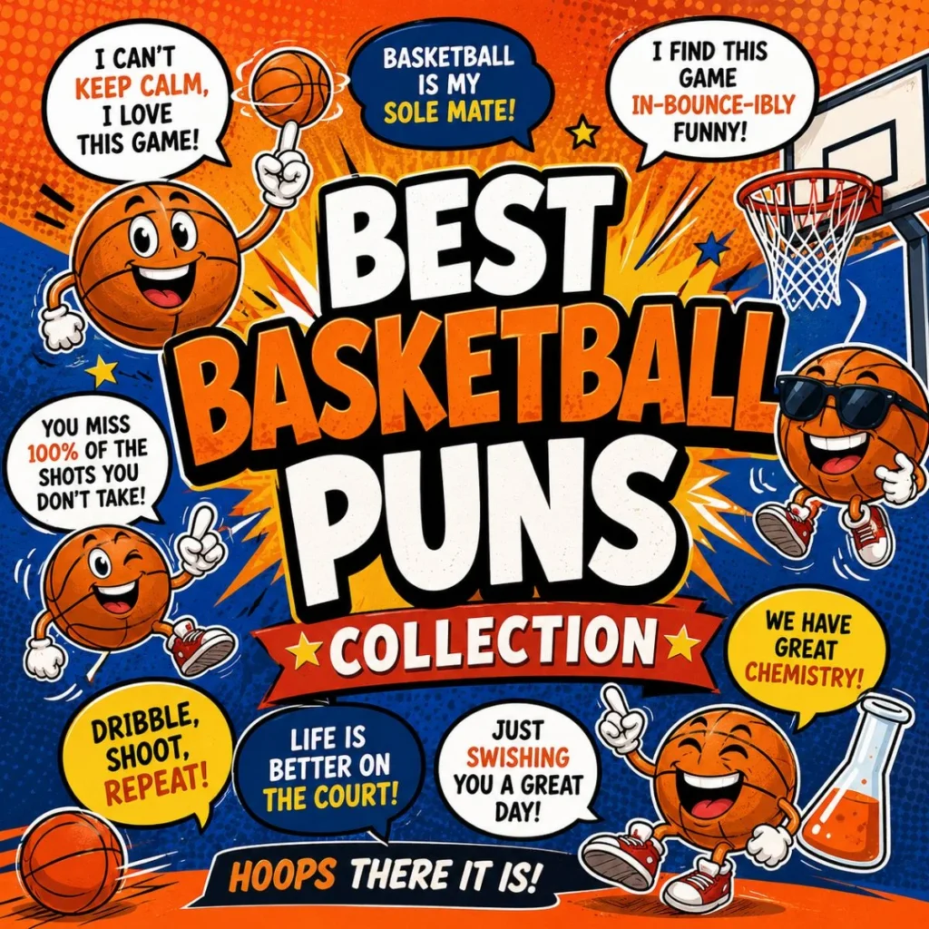 🏀 Best Basketball Puns Collection