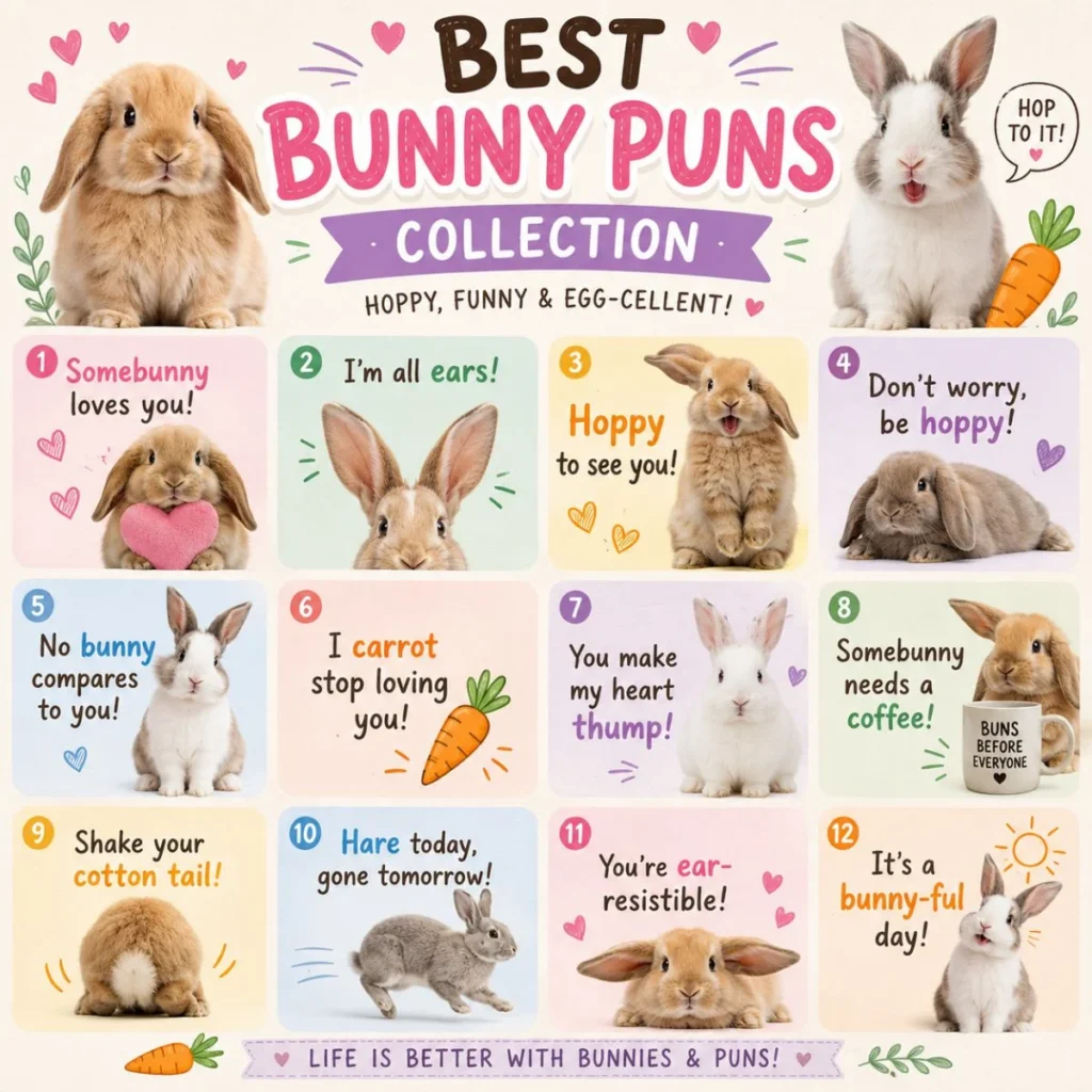 🐰 Best Bunny Puns Collection